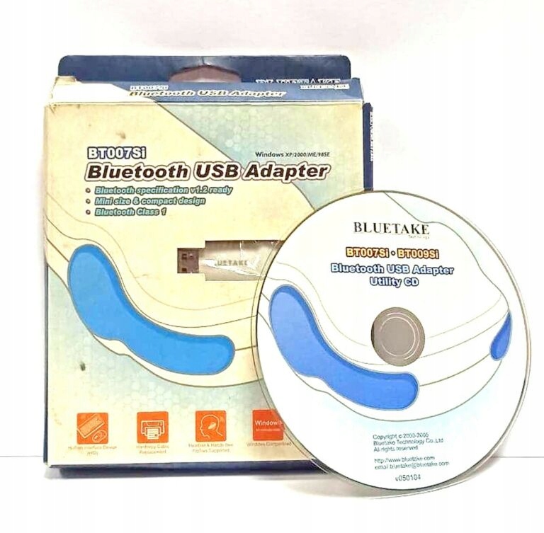 ADAPTER BLUETOOTH BT007SI USB2.0 1.2 100M
