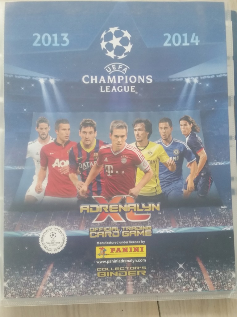 Karty piłkarskie champions league 2013-14 200szt