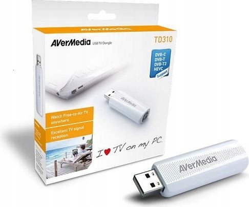 Купить ТВ USB AverMedia TD310 T2 Цифровой ТВ-тюнер: отзывы, фото, характеристики в интерне-магазине Aredi.ru