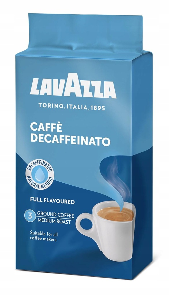 Lavazza Decaffieinato mielona 250g