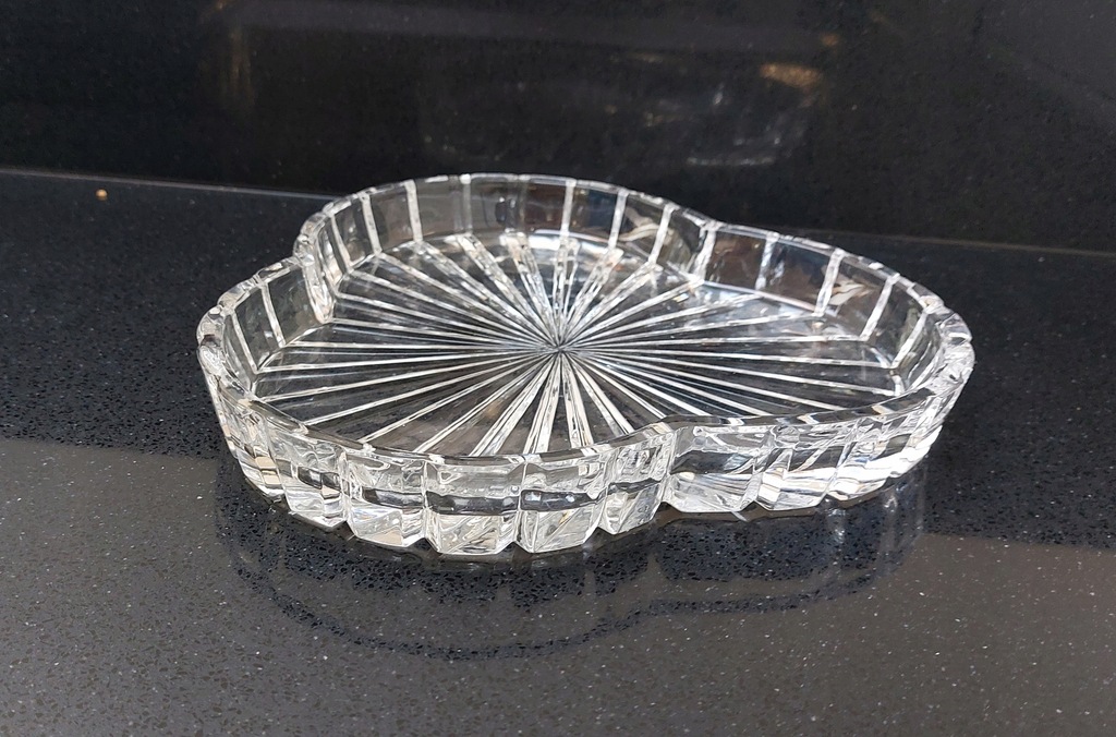 Misa Miska owocarka KRYSZTAŁ PRL Huta JULIA PRL Vintage Retro Oryginał