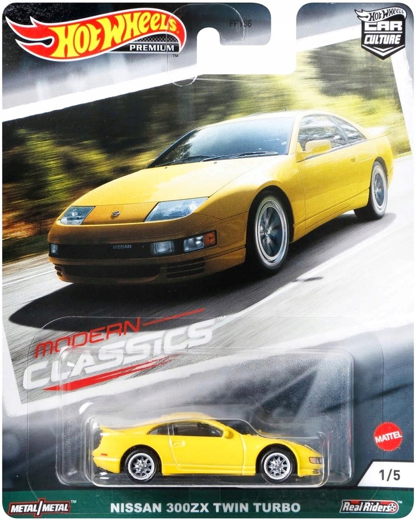 HOT WHEELS NISSAN 300ZX TWIN TURBO MODERN CLASSIC 3 PREMIUM