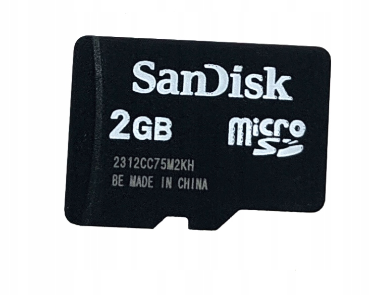 Купить Карта памяти Sandisk micro SD 2 ГБ новая: отзывы, фото, характеристики в интерне-магазине Aredi.ru