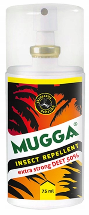 Mugga na komary Spray 50% Deet - 75 ml