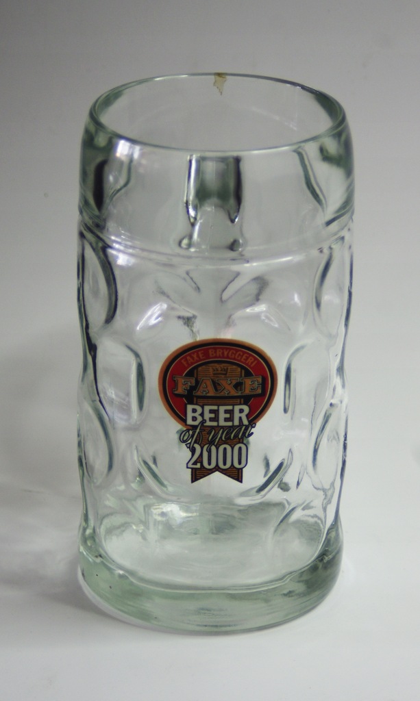 FAXE bryggeri 1L BEER of year 2000 kufle