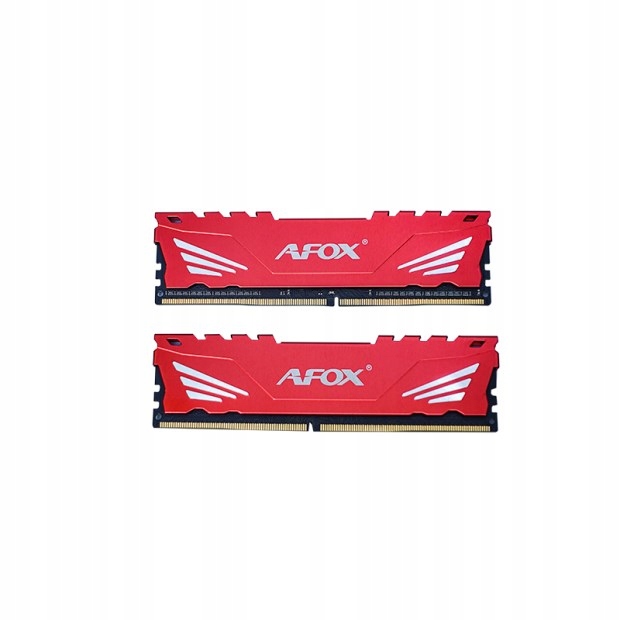 AFOX Gaming DDR4 32GB (2x16GB) 3200MHz CL16 XMP2 Czerwony AFLD432PH1CAD