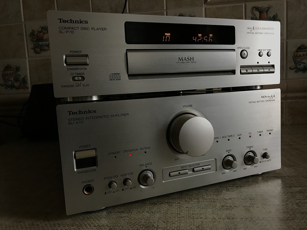 テクニクス　Technics SL-P70 SL-A70 テクニクスTechnics SL-P70 SL-A70