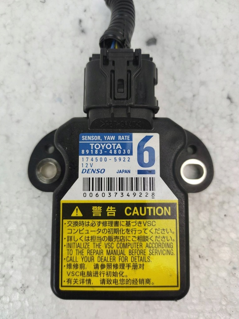 Czujnik kąta skrętu Toyota Prius 3 facelift 2011 89183-48030