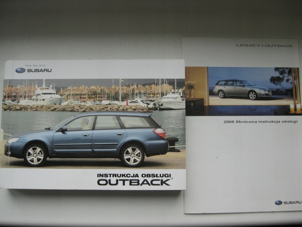 SUBARU LEGACY IV instrukcja Subaru Legacy 06-09 PL