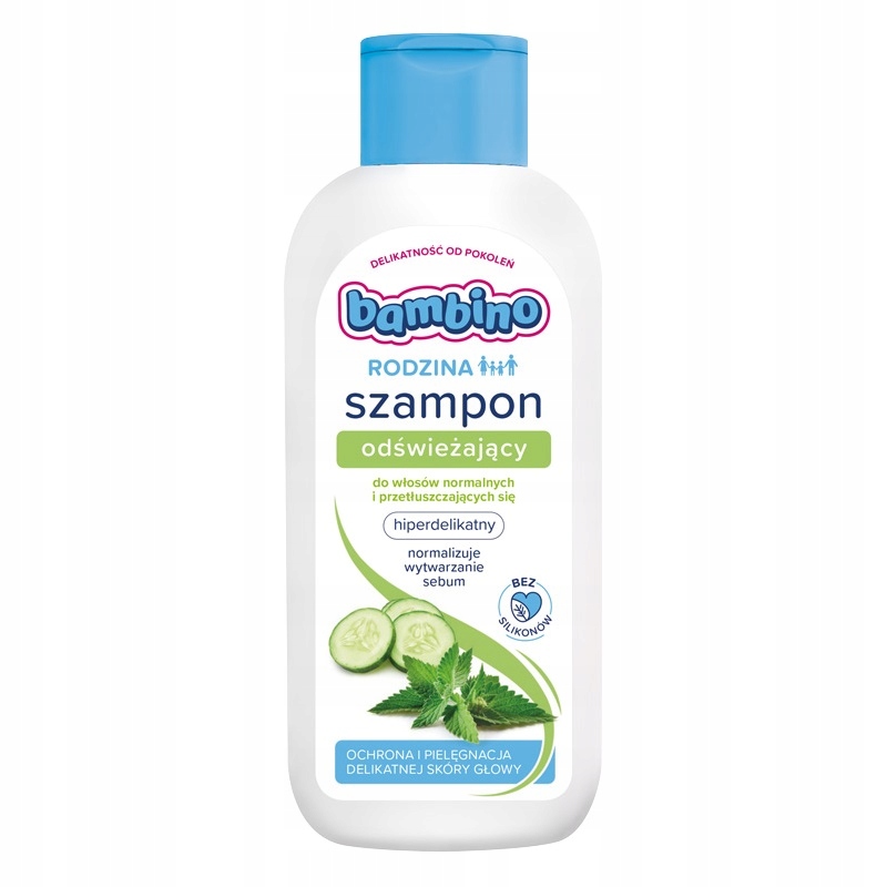 BAMBINO RODZINA SZAMPON ODŚWIEŻAJĄCY 400 ML