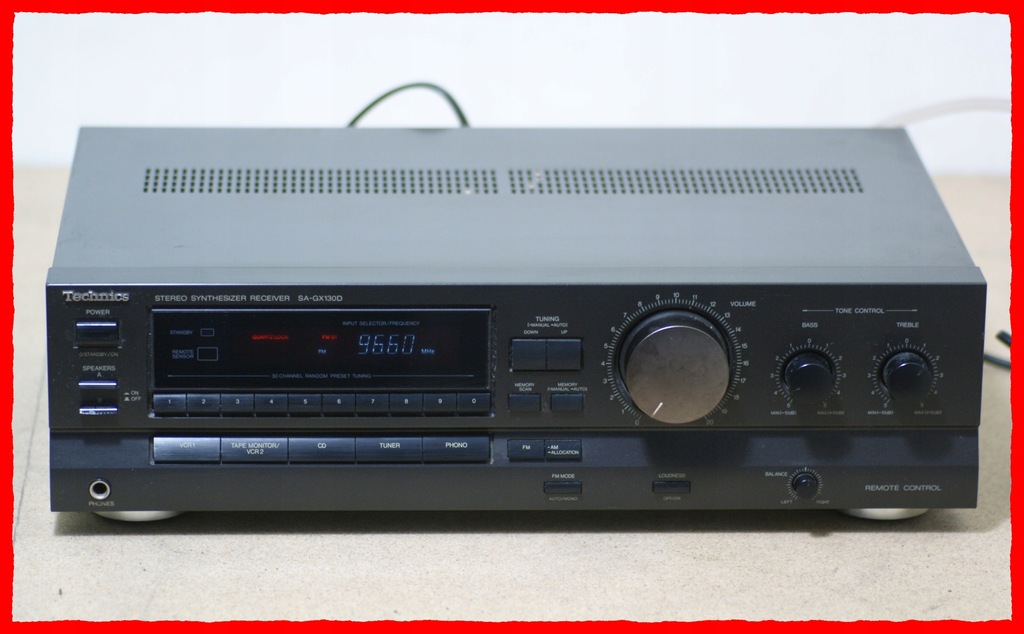 Amplituner Technics SA - GX130D * wyjście PHONO