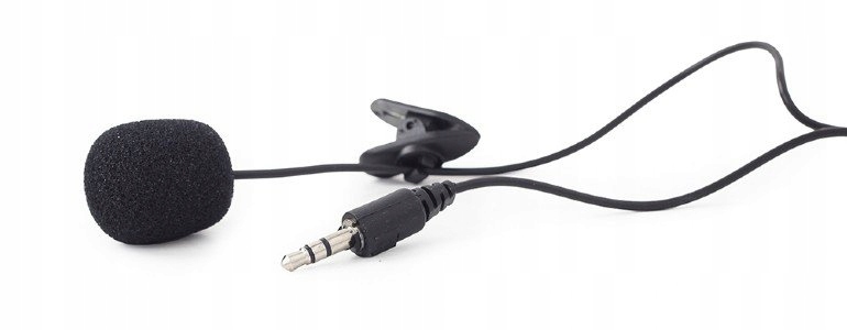 GEMBIRD MIKROFON MIC-C-01 CLIP-ON 3.5MM CZARNY