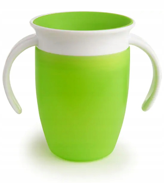 Kubek treningowy | niekapek | Munchkin Miracle 360° | 207ml | 6m+ | zielony