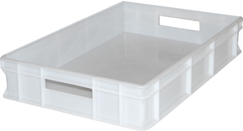 POJEMNIK PLASTIKOWY 600x400x110 BIAŁY