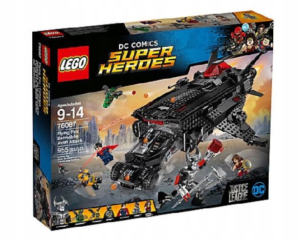 LEGO POLSKA Super Heroes Atak powietrzny Batmobila