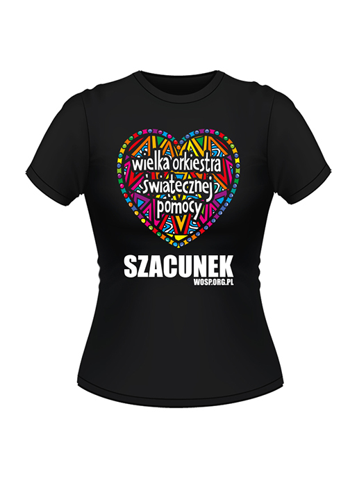 T-shirt damski- Serducho 26.Finał WOŚP rozm.M