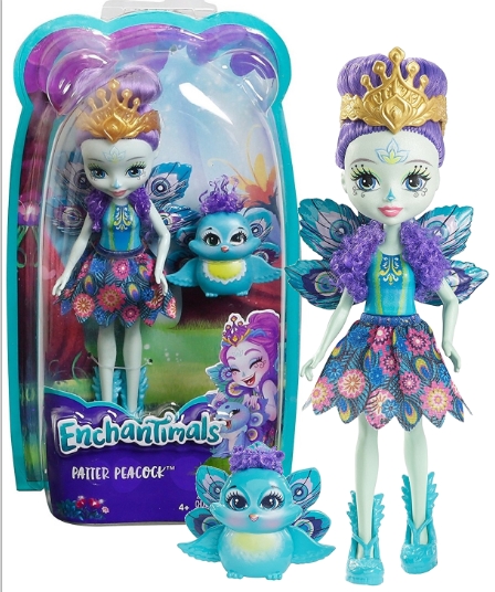 ENCHANTIMALS LALKA ZE ZWIERZĄTKIEM PAW DYC76 w24h