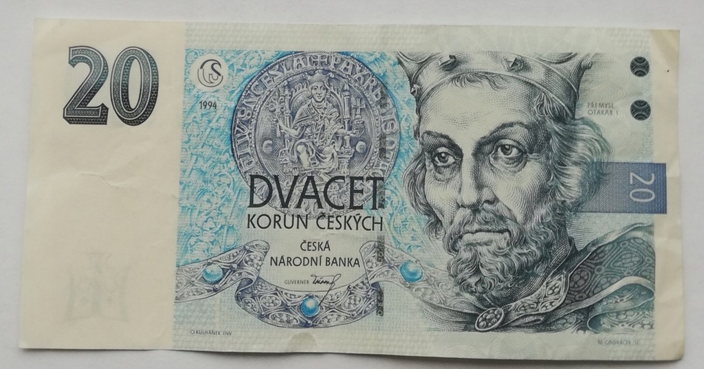 Czechy 20 koron 1994