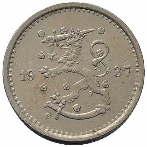 60978. Finlandia, 50 pennia 1937 r.