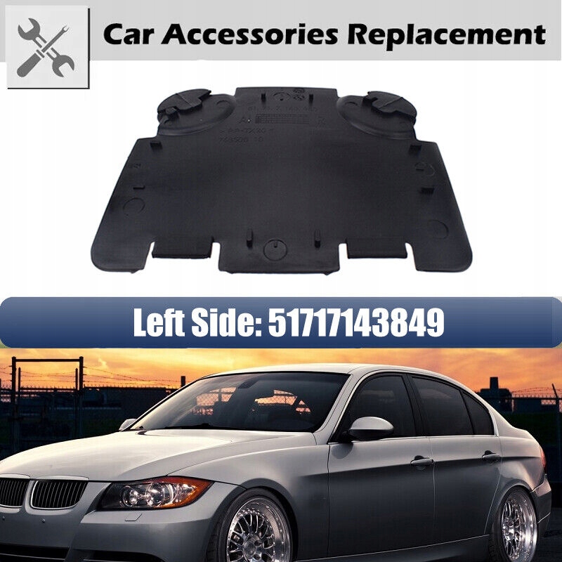 dla Osłona błotnika przedniego lewego BMW E82 E88 E90 E91 135i 51717143849