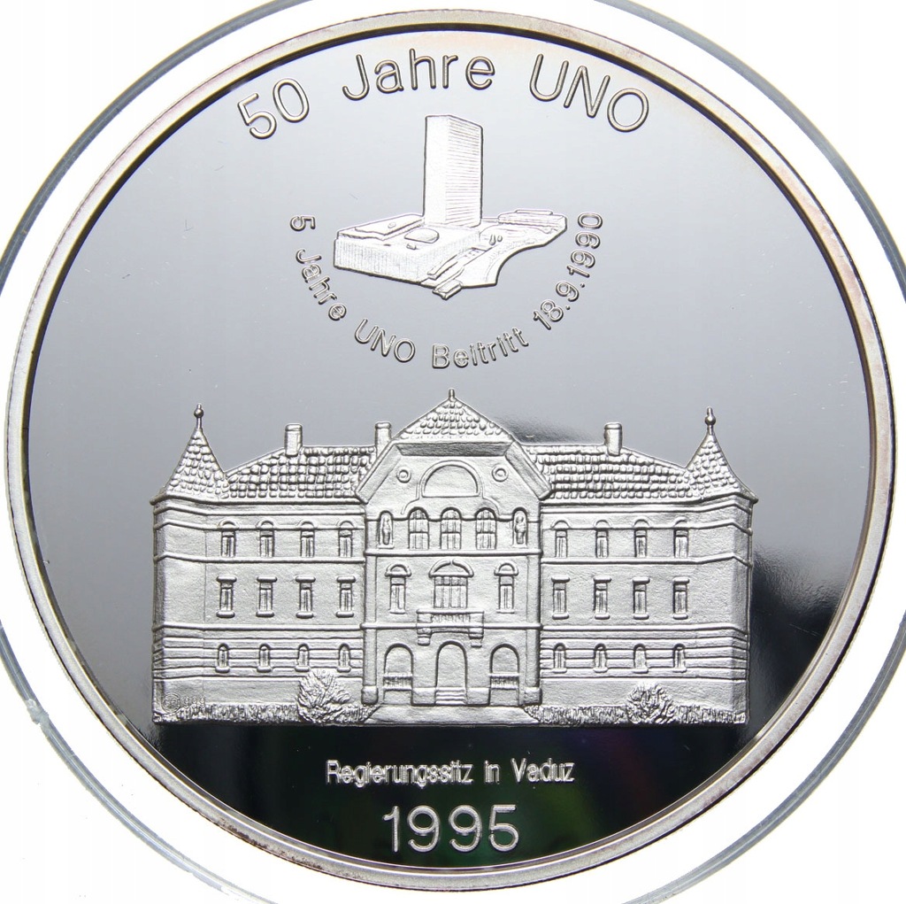 Купить Лихтенштейн - 50 экю 1995 ООН - серебро - 5 унций: отзывы, фото, характеристики в интерне-магазине Aredi.ru