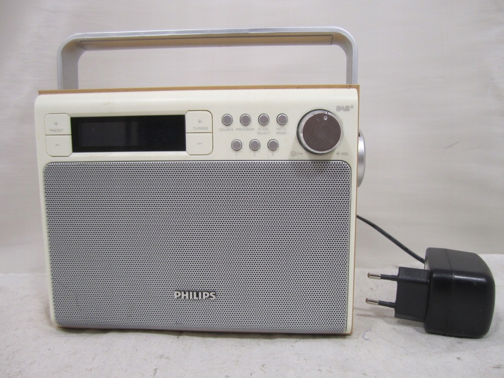 Radio sieciowobateryjne DAB+, FM Philips AE5020/12 12143084337 oficjalne archiwum Allegro