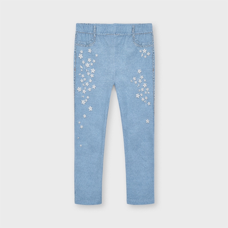 MAYORAL LEGGINSY DŁUGIE JEANS BASIC 110CM 5 LAT