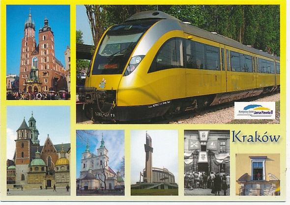 Pociąg Papieski Kraków Wadowice papież Jan Paweł