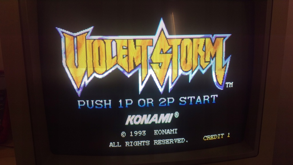 VIOLENT STORM Arcade płyta pcb Konami