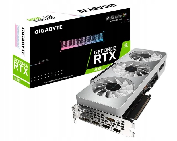 Karta Gigabyte GeForce RTX 3090 Vision OC 24 GB