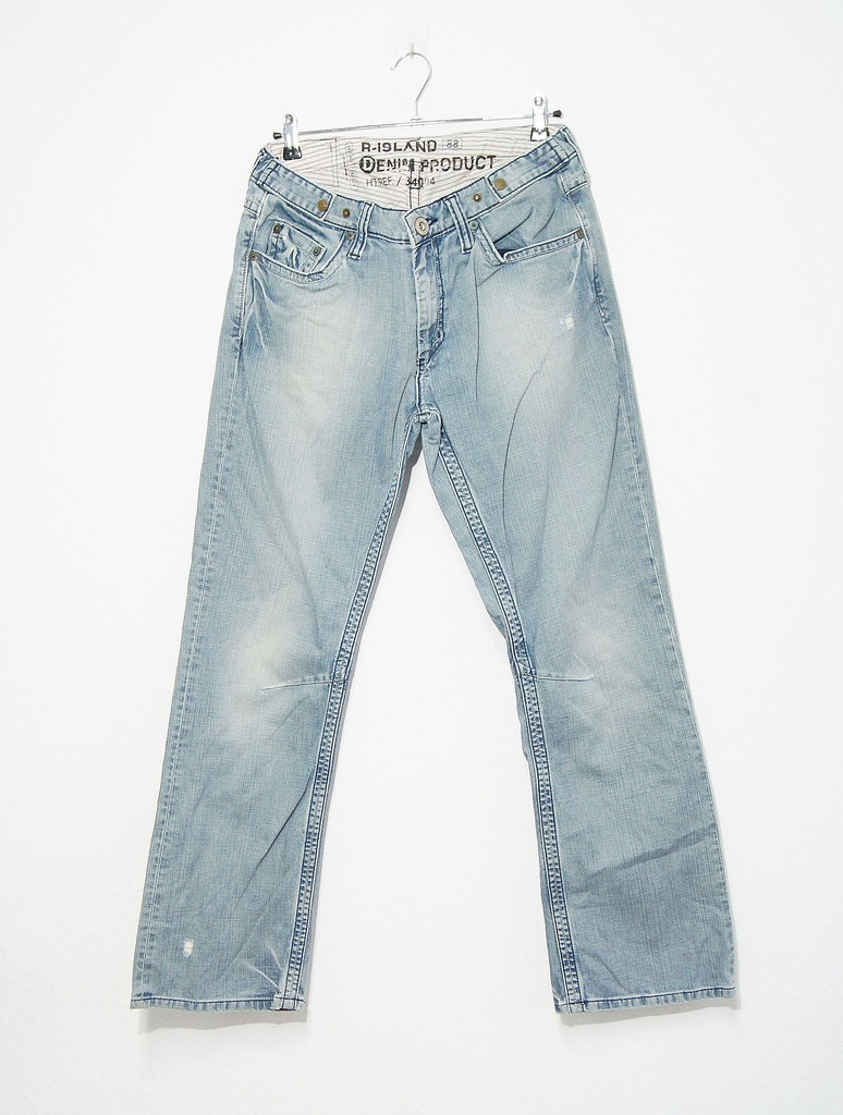 RIVER ISLAND_Spodnie męskie jeans_Rozm. 32R