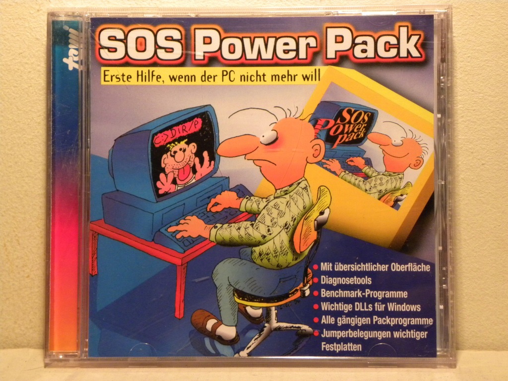 Купить CD SOS POWER PACK WINDOWS 95 NT КАК НОВЫЙ: отзывы, фото, характеристики в интерне-магазине Aredi.ru