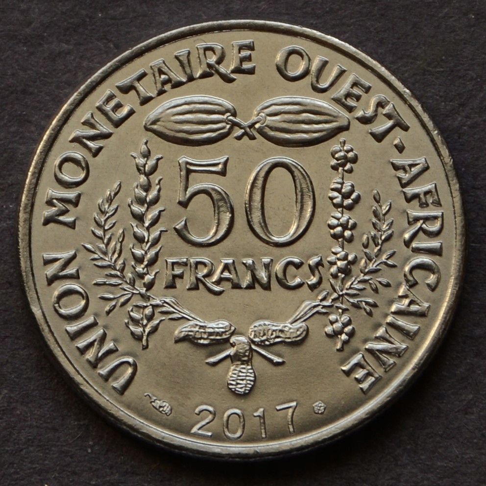 Afryka Zachodnia - 50 franków 2017