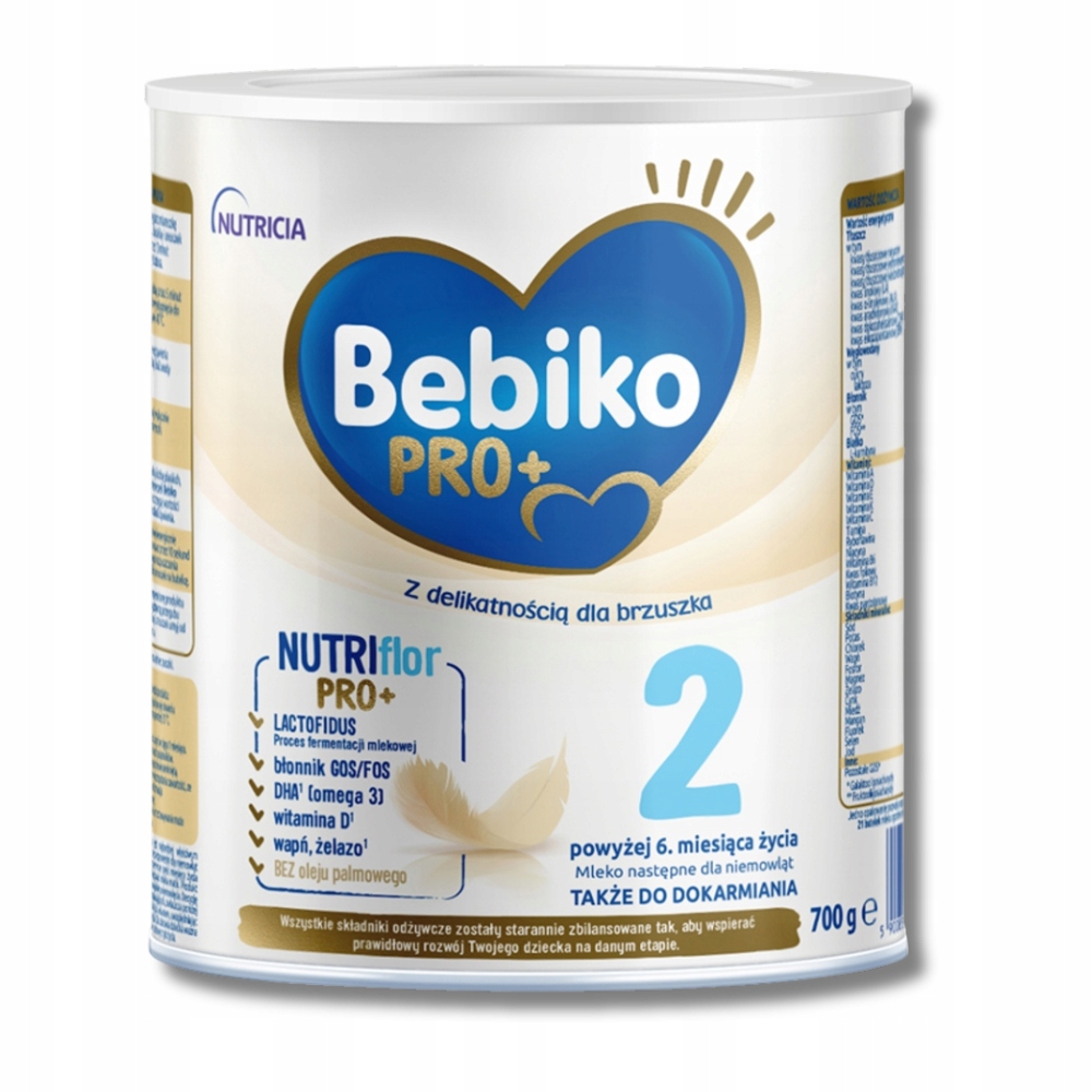 Bebiko Pro+ 2 Mleko następne dla niemowląt powyżej 6. miesiąca życia 700 g