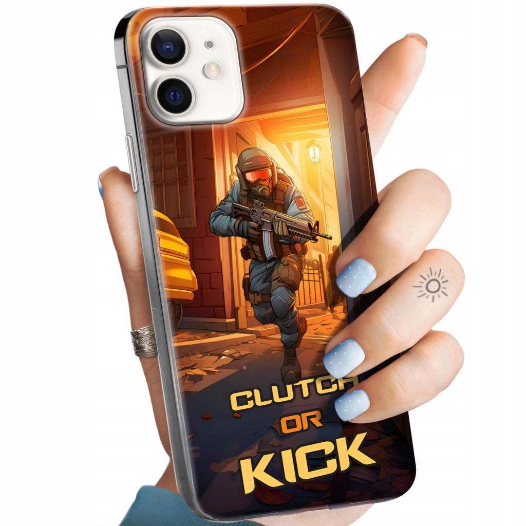 ETUI DO IPHONE 12 MINI WZORY CS GO COUNTER-STRIKE OBUDOWA POKROWIEC CASE
