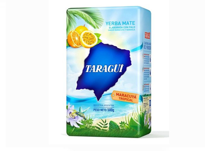 Yerba Mate Taragui Tropical Maracuja Naranja 50g