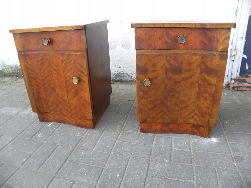 2 szafki nocne Art deco