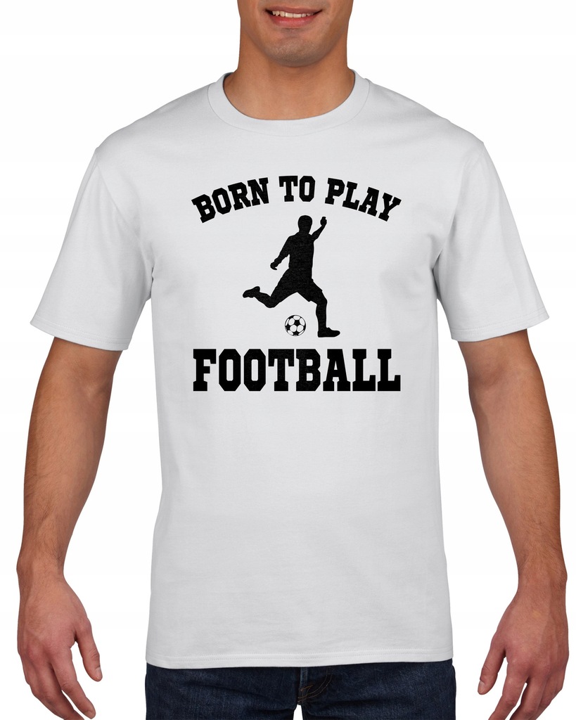 Koszulka męska Born to play football M