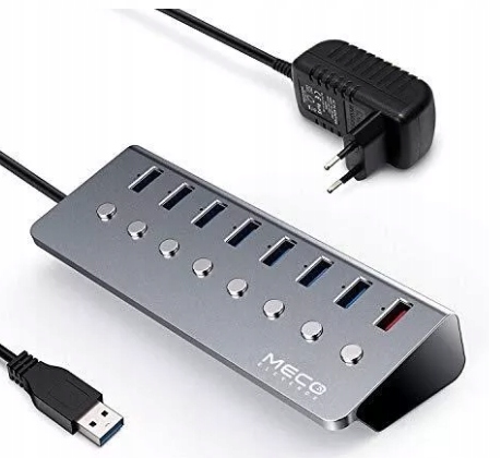 D1887 MECO USB HUB ROZGAŁĘŹNIK 8 PORTÓW