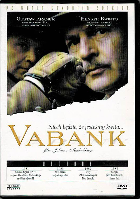 Vabank Juliusz Machulski DVD