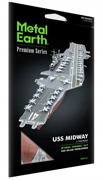 Metal Earth, Lotniskowiec USS Midway Metalowy