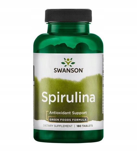 SWANSON Spirulina 500mg 180tab