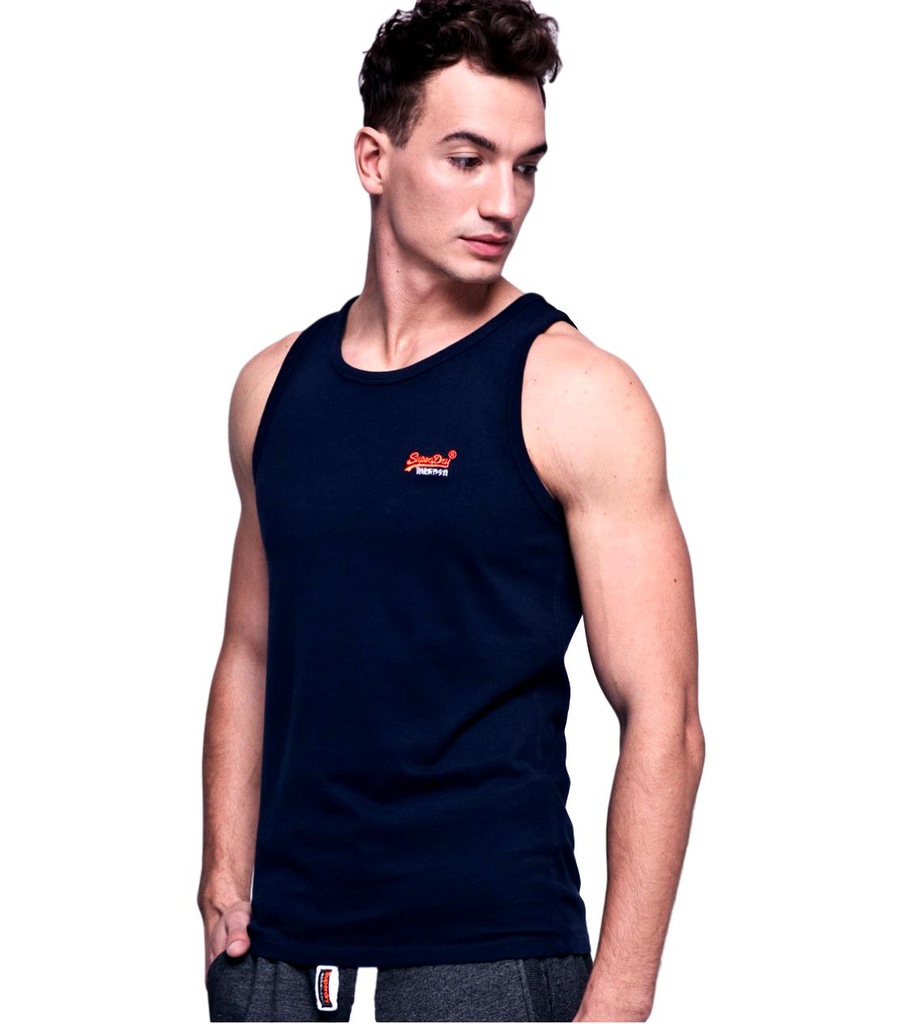 SUPERDRY TANK TOP KOSZULKA BEZ RĘKAWÓW JAPAN r L