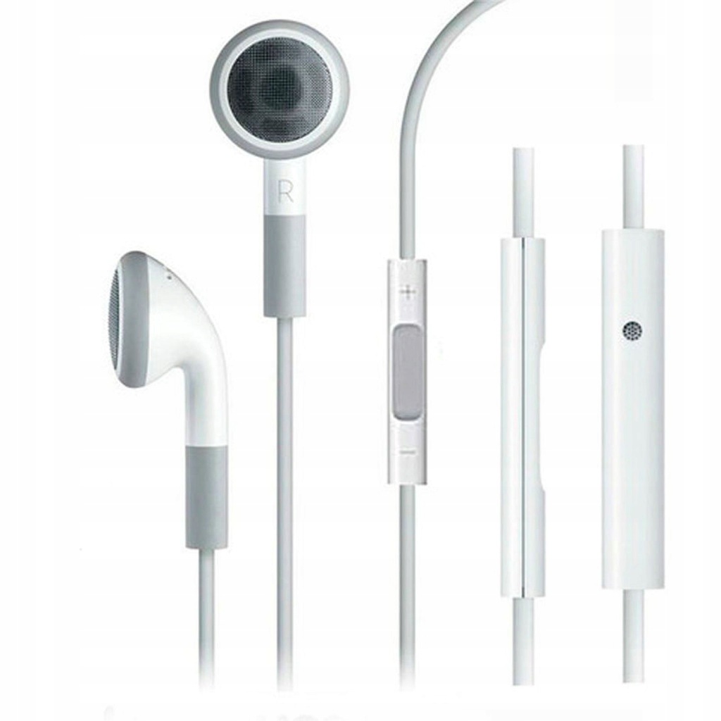 Oryginalne Słuchawki przewodowe douszne Do Apple MB770G/A Iphone 4 5S 6S 7+