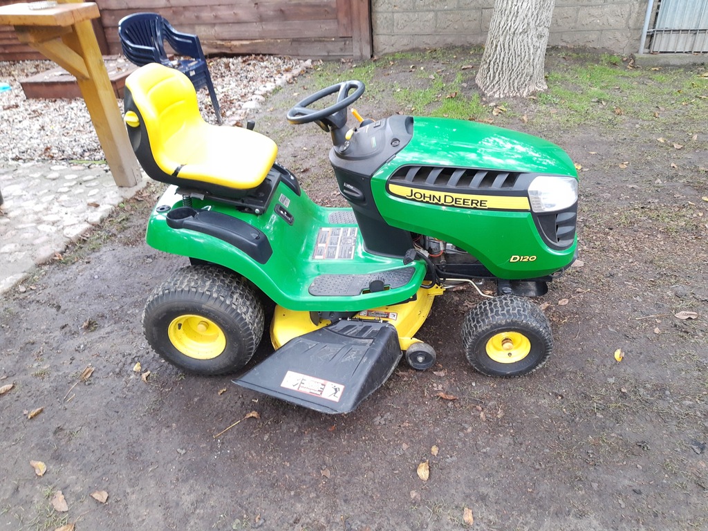 john deere d120 d 120 kosiarka traktorek