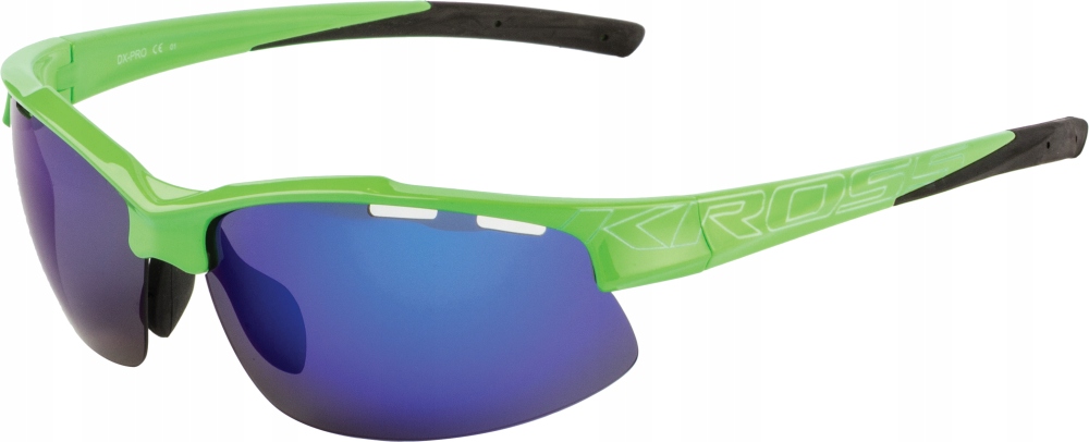 OKULARY ROWEROWE Kross DX-PRO 1 zielony/czarny HIT