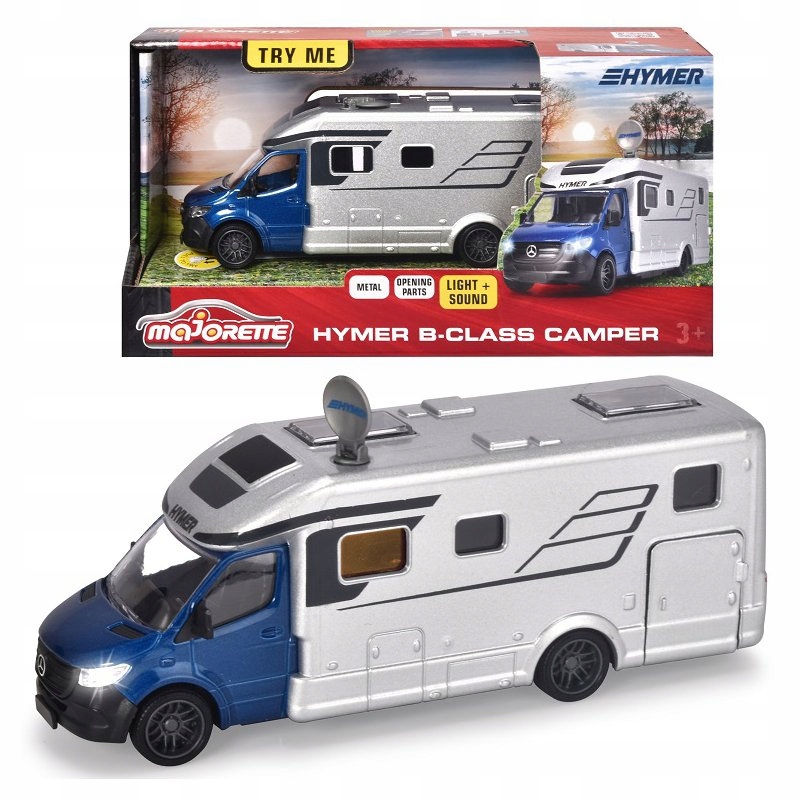 MAJORETTE Grand Hymer B-Class Kamper 19cm