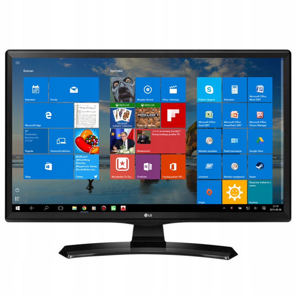 MONITOR Z TV 22 CALE LG 22TK410V LED FHD USB PILOT