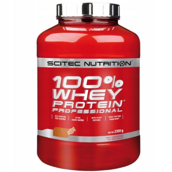 SCITEC 100% WHEY PROTEIN PROFESSIONAL 2350g BIAŁKO