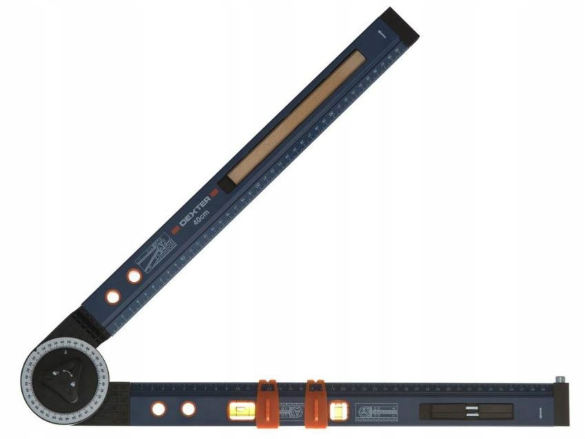 Kątomierz kątownik regulowany REXON dokładność 1 mm / 1 m